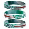 bracelet-militaire-us-army-vert-acier-inoxydable-869 Военна гривна - зелена на американската армия (неръждаема стомана)