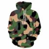 sweat-militaire-camouflage-vert-609 Военен пуловер - зелен камуфлаж
