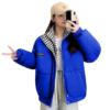 veste-legere-bleu-militaire-femme-531 Светлосиньо военно яке за жени